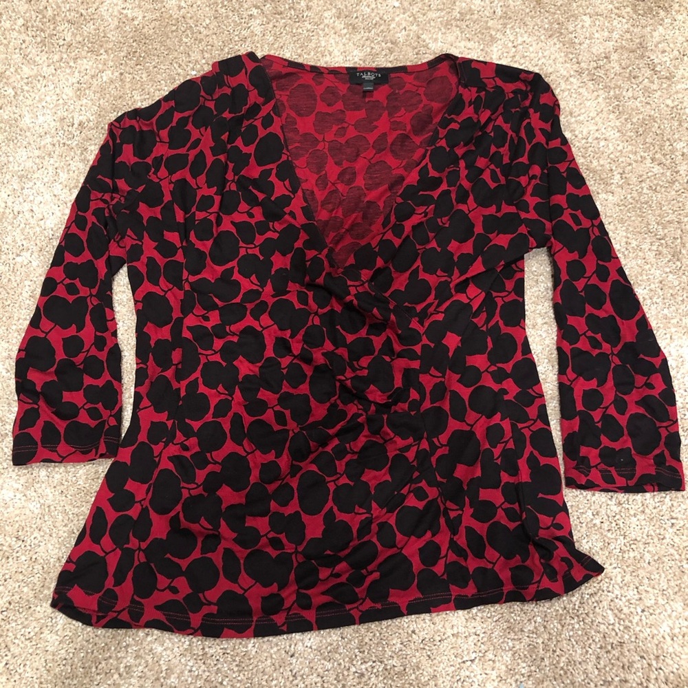 Beautiful Like-New Talbots 3/4 Sleeve Petite Med